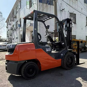 Chariot élévateur diesel d'occasion japonais d'origine 3/5/7/8/10/15/16/25 tonnes FD30 pour Toyota, Komatsu, TCM avec transmission hydraulique - Product Image 1