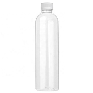 Wholesale 8oz 12oz 16oz Food Grade PET Square Beverage <b>Plastic</b> Juice Bottle With Black <b>Cap</b> - Product Image 1
