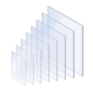 Hiện đại rõ ràng Polycarbonate rắn Tấm UV kháng bền tấm lợp tấm-sinh thái thân thiện tấm tường công nghiệp 5 + năm bảo hành - Product Image 2