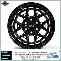Jantes en alliage forgé sur mesure Vossen HFX-1 (6 trous) 20-22 pouces 5x112 5x120 pour BMW M5 Audi RS6 Porsche Taycan Mercedes AMG GT Luxe