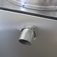 Damatic Multifunctionele Automatische RVS Aardappel- en Wortelschiller, Reinigings-, Snij- en Schilmachine