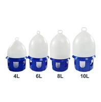 Vente directe d'usine - Distributeur automatique d'eau pour volailles et pigeons en plastique - Bouteille d'eau pour oiseaux en plastique