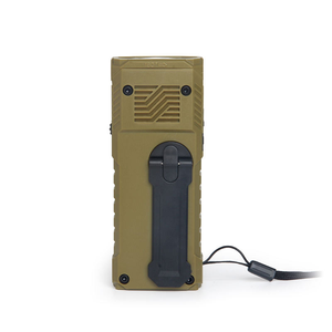 180 lampe de poche d'urgence à tête rotative <span class=keywords><strong>Radio</strong></span> avec couleurs blanches et rouges Spot et lumière d'inondation aimant <span class=keywords><strong>Dynamo</strong></span> SOS activités de plein air - Product Image 5