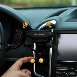 Support de téléphone portable pour voiture, type gravité, support télescopique pour grille d'aération, pour utilisation en intérieur de voiture - Product Image 2