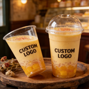 Vasos de Plástico de 18 oz para Té con Leche, con Diseño de Gato o Perro, Desechables, para Bebidas - Product Image 2