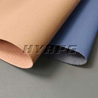 Cuir PU écologique à texture lisse similaire au daim, finition mate, support non tissé, épaisseur 1,3 mm, pour chaussures, sacs et accessoires