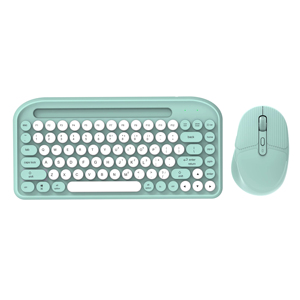 Mini Dễ Thương Bàn Phím Không Dây Và Chuột Combo Vòng Keycap Trẻ Em Bàn Phím Đầy Màu Sắc Với Điện Thoại Tablet Chủ Cho Máy Tính Xách Tay - Product Image 1