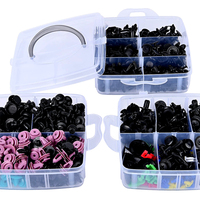 725 pièces voiture attache Clip Kit garde-boue Rivet Clips Auto corps pousser retenue broche Rivet pare-chocs porte garniture panneau retenue réparation