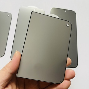 Nouveau protecteur d'écran de téléphone en verre trempé anti-espion 3D 9H, protecteur d'écran de confidentialité pour <span class=keywords><strong>iPhone</strong></span> Duo 18 <span class=keywords><strong>Pro</strong></span> Max - Product Image 4