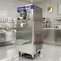 Machine à crème glacée de haute qualité 18 L/H, machine à crème glacée dure commerciale