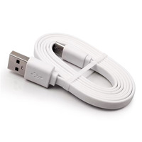 Câble de charge USB en PVC blanc et noir de 0,5 m, 1 m, 2 m, 3 m, 60 W, câble de données pour appareils mobiles
