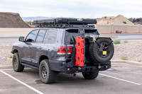Spedking Offroad 4x4 Auto Accessoires En Acier Arrière Pneu De Secours Utilitaire Panier Général Pour Jeep WRANGLER JL JK