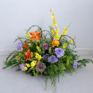 การจัดดอกไม้สไตล์โมเนต์ ซุ้มดอกไม้ขนาดใหญ่ ฉากถ่ายภาพงานแต่งงาน ฉากถ่ายไลฟ์สดสำหรับเน็ตไอดอล ฉากจำลองดอกไม้ - Product Image 4