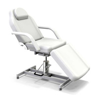 Fauteuil de Salon de Beauté Ajustable en Cuir Katia-A20, Pivotant à 360°, Pliable, Hydraulique, pour Tatouage, SPA, Massage, Cils, Chambre et Salon