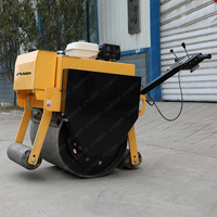 Compacteur routier manuel à tambour unique FYL-700 de haute qualité