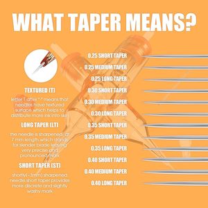 Agujas de Tatuaje Desechables <span class=keywords><strong>Dragonhawk</strong></span> Pro, No Impermeables, 20 Piezas, Cartuchos de Delineador Redondo 1201RL para Máquina de Tatuar - Product Image 5