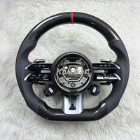 Volant en Fiber de carbone libellule de haute qualité pour mercedes-benz AMG classe C W204 C63 W212 W218 W207 W172 S accessoires de voiture