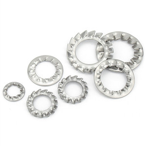 แหวนล็อคฟันเลื่อยสเตนเลส DIN6798 ป้องกันการลื่นไถล - Product Image 2
