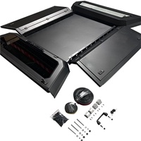 Coque de camping électrique en aluminium robuste pour pick-up et SUV, étanche et verrouillable, la plus vendue