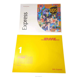 Enveloppes et sacs d'expédition en papier kraft écologiques en gros pour FedEx UPS - Fermeture à bande facile à déchirer - Product Image 2