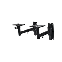 180 support de haut-parleur en métal rotatif support mural Angle réglable support robuste pour accessoires de Studio PA DJ