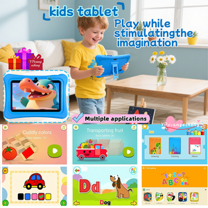 Factory Direct <span class=keywords><strong>7</strong></span> pouces IWAWA Kids Tablet PC Quad Core avec résolution 1024x600 Lisse Mini PC Black friday Gift - Product Image 5