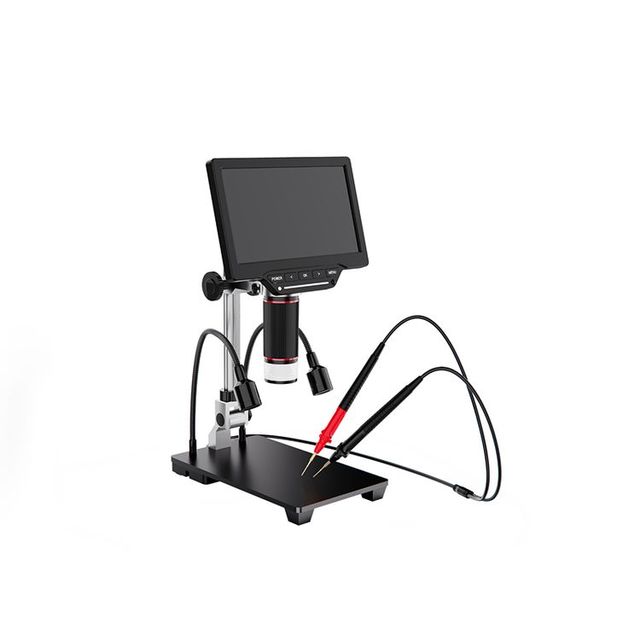 Hot Selling Aixun DM21 7-Inch Durable Electronic Digital Microscope With Multimeter Design for Soldering