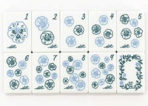 Nuevo Set de Mahjong Serie Miss Mahjong 2026, Set de Mahjong Acrílico con Diseño Personalizado, Fichas de Mahjong Americanas de 3 Capas - Product Image 5