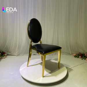 เก้าอี้จัดเลี้ยงงานแต่งงาน LEDA ขายดีจากโรงงานโดยตรง สีดำหรูหรา นั่งสบาย เหมาะสำหรับโรงแรม - Product Image 3