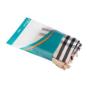 Pe Card Header Bag Rectangle Customizable Lightweight Inner Packaging Clothing Organizer - Product Image 2