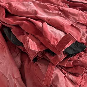 เสื้อแจ็คเก็ตผ้าแคนวาสเนื้อหนัก 100% คอตตอน ซักแล้ว ทรงหลวม สไตล์ยูนิเซ็กซ์ ปักลายได้ตามสั่ง ปกเสื้อพับได้ เสื้อโค้ทผู้ชาย ขายส่ง - Product Image 5