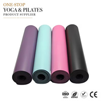 Tapis de yoga ZENJOY personnalisé avec logo, couleur au choix, écologique, en caoutchouc naturel de haute qualité, tapis de yoga de luxe en PU pour la maison et le studio