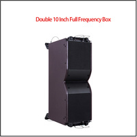 Subwoofer double 15 pouces 1600W RMS, haut-parleur de basses haute puissance, système de sonorisation DJ pour système audio
