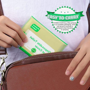 Распродажа, одноразовый Бумажный чехол для унитаза с индивидуальной упаковкой - Product Image 6