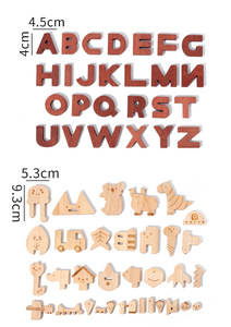 Montessori ตัวต่อตัวอักษร<span class=keywords><strong>ภาษา</strong></span>อังกฤษ26ตัวสำหรับเด็กบล็อกการสะกดเพื่อการศึกษาคณิตศาสตร์การจับคู่ของเล่นเพื่อการเรียนรู้สำหรับเด็ก - Product Image 6