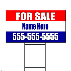 ブランクコアレックスヤードサインボード、厚さ4mmのコルフルートシート、高品質な政治的および芝生用サイン印刷に最適 - Product Image 3