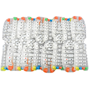 Bàn phím Nhà cung cấp linh hoạt tùy chỉnh cao su nút TV Stick dẫn cao su con dấu cao su Silicone bàn phím cho chuyển đổi điều khiển từ xa - Product Image 1