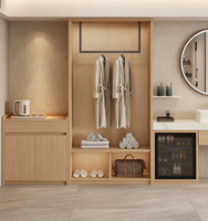 Muebles de Habitación Completo Personalizado a Precio de Fábrica, Armario de Almacenamiento, Muebles para Hoteles, Solución Integral