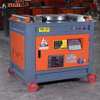 Nueva Dobladora de Barras de Acero ZUJI de Alta Calidad, 380v, para Uso en Construcción, GW45, Bajo Costo de Mantenimiento