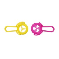 Lanceur de mini-disco volant en plastique rétro à pression manuelle, jouet lanceur, prix de gros abordable, pour remplissage de sacs cadeaux