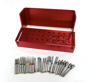 Set di 30 Frese Diamantate ad Alta Velocità per Odontoiatria, Kit di Accessori per Lucidatura e Fresatura - Product Image 4