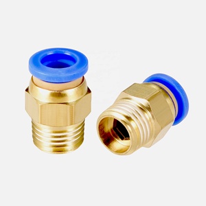 Conector recto de acero inoxidable de suministro directo de fábrica 1/2in OD 1/2in NPT Adaptador roscado de mamparo - Product Image 2