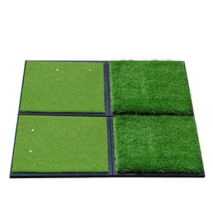 Golf Personal 1.5*1.5M Golf Practice Range Hitting Pad Free Combination Stitching Oversized Durable Pad