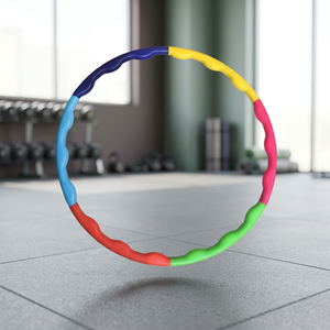Aros de Hula Rings moldeados de plástico duradero de la mejor calidad al mejor precio para ejercicio de anillo plano de gimnasia y uso de baile - Product Image 3