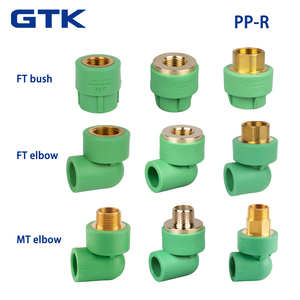GTK PP-R ren TEE kết nối với đồng chèn áp lực cao kháng cho xây dựng hệ thống ống nước vật liệu - Product Image 3