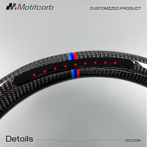Volante de Fibra de Carbono Personalizado con LED de RPM para BMW 525i M 530i M340i M330d G20 G30 G31 G32 X3 X4 X5 X6 X7 X3M-X6M 2017-2026 - Product Image 4