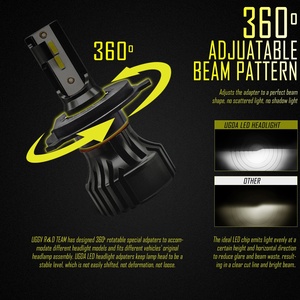 UGGV UGDA 50W 6500K Pure LED Phares 6500LM H11 H4 H7 H8 9003 9004 9005 9006 HB2 HB3 HB4 Ampoule LED <span class=keywords><strong>blanche</strong></span> Para Ford <span class=keywords><strong>Corolla</strong></span> - Product Image 3