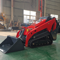 Minipala Gommata V1000 con Cingoli Triangolari Allargati, Motore Diesel da 25 CV, Potenza Affidabile, Macchinario per Costruzioni Forestali