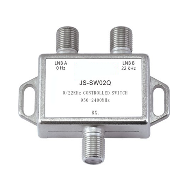 SP-02 Hot Selling Satellite Splitter 2 In 1 Out Diseqc Switch Wholesale Satellite Switch