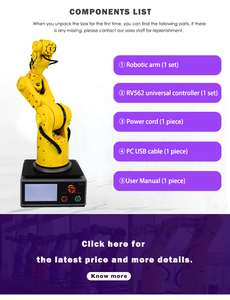 Ios Android Pc Controlledによるロボットカメラ教育キット用ワイヤレスWifiマニピュレーターロボットアーム - Product Image 4